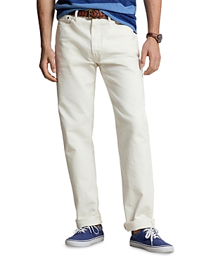 Shop Polo Ralph Lauren Heritage Straight Fit Jeans In White