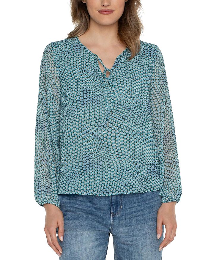 Long Sleeve Scoop Neck Tee (Liverpool)