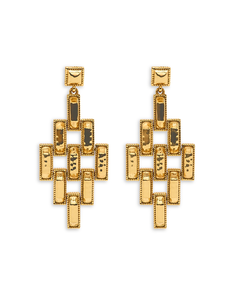 Capucine De Wulf Pathway Chandelier Earrings In Gold