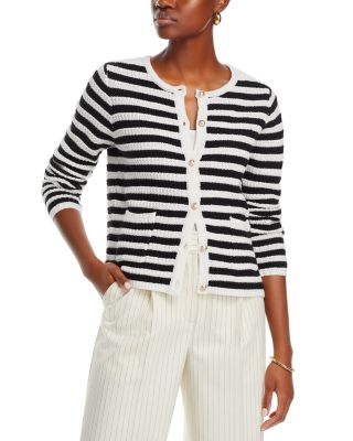 Single Thread - Striped Cardigan