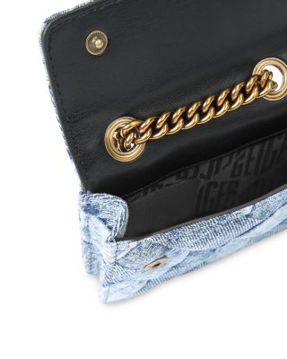 Micro Kensington Denim Crossbody Bag