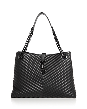 Rebecca Minkoff Edie Chevron Quilted Leather Tote