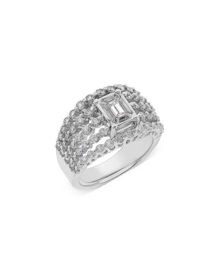 Bloomingdale's Fine Collection - Bloomingdale's Diamond Ring in 14K White Gold, 1.65 tcw