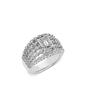 Bloomingdale's Diamond Ring In 14k White Gold, 1.65 Ct. T.w.