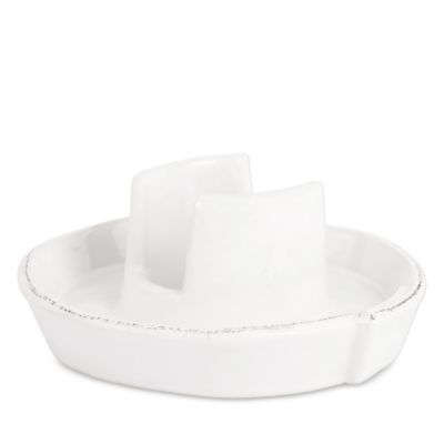 Lastra White Sponge Holder