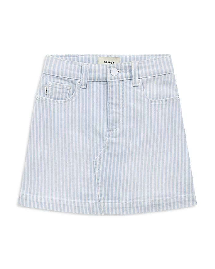 DL1961 Girls Jenny Mini Skirt in Grey