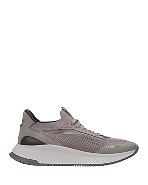 Hugo Boss Men's Evo Slon Sneakers In Open Grey