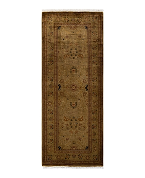 Shop Bloomingdale's Fine Vibrance M1380 Runner Area Rug, 2'7 X 6'6 In Gold