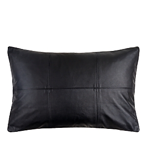 Surya Onyx Lumbar Pillow, 13 X 20 In Black
