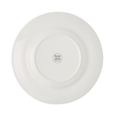 Blue Italian Steccato Bold Stripe Tidbit Plates, Set of 4