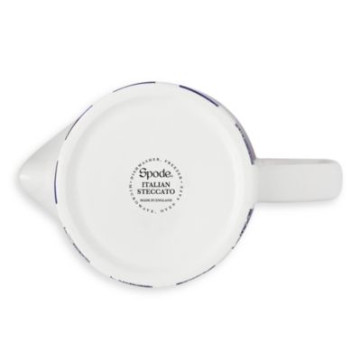 Blue Italian Steccato Creamer