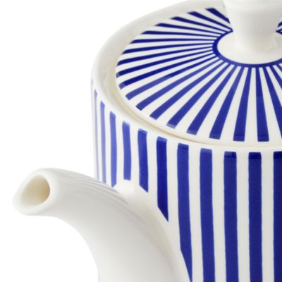 Blue Italian Steccato Teapot