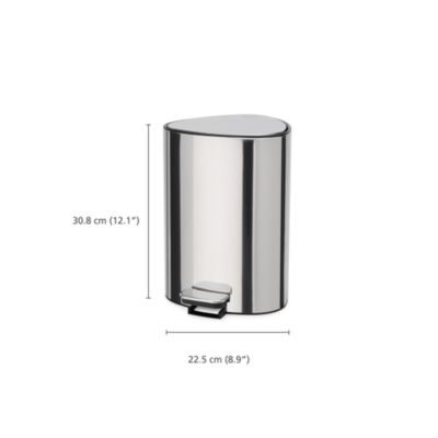 EasyStore Luxe Stainless-Steel 5L Pedal Bin