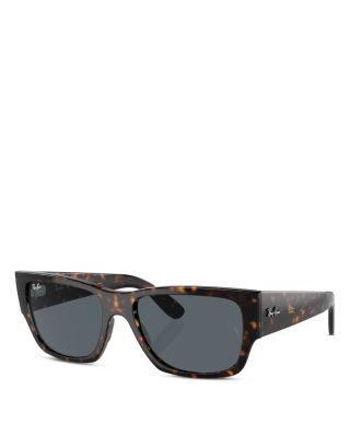 Carlos Rectangular Sunglasses, 56mm