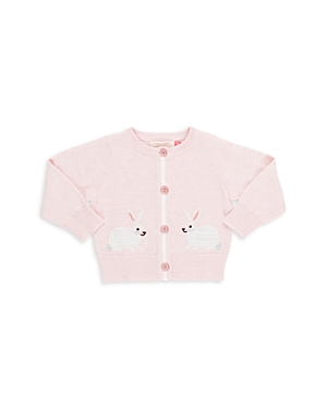 Pink Chicken Girls' Maude Rabbit Sweater - Baby In Light Pink