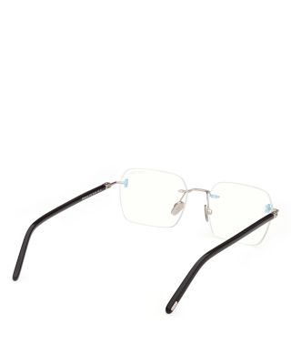 Rectangular Blue Light Glasses, 54mm