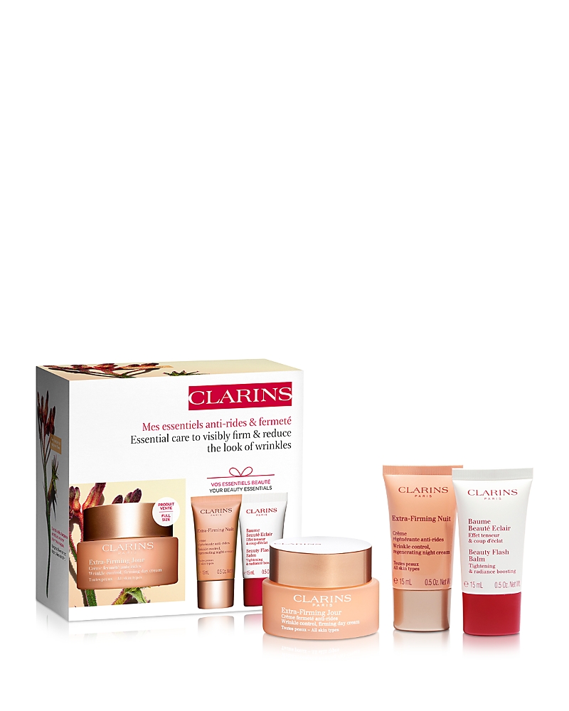 Clarins Extra-Firming & Smoothing Skincare Starter Gift Set ($141 value)