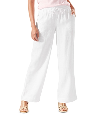 Shop Tommy Bahama Two Palms Linen Pants In White