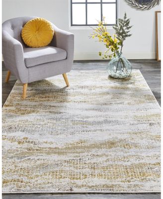 Feizy Aura AUR3735F Area Rug, 6'7" x 9'6"