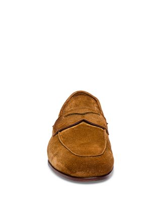Carlos Suede Penny Loafers
