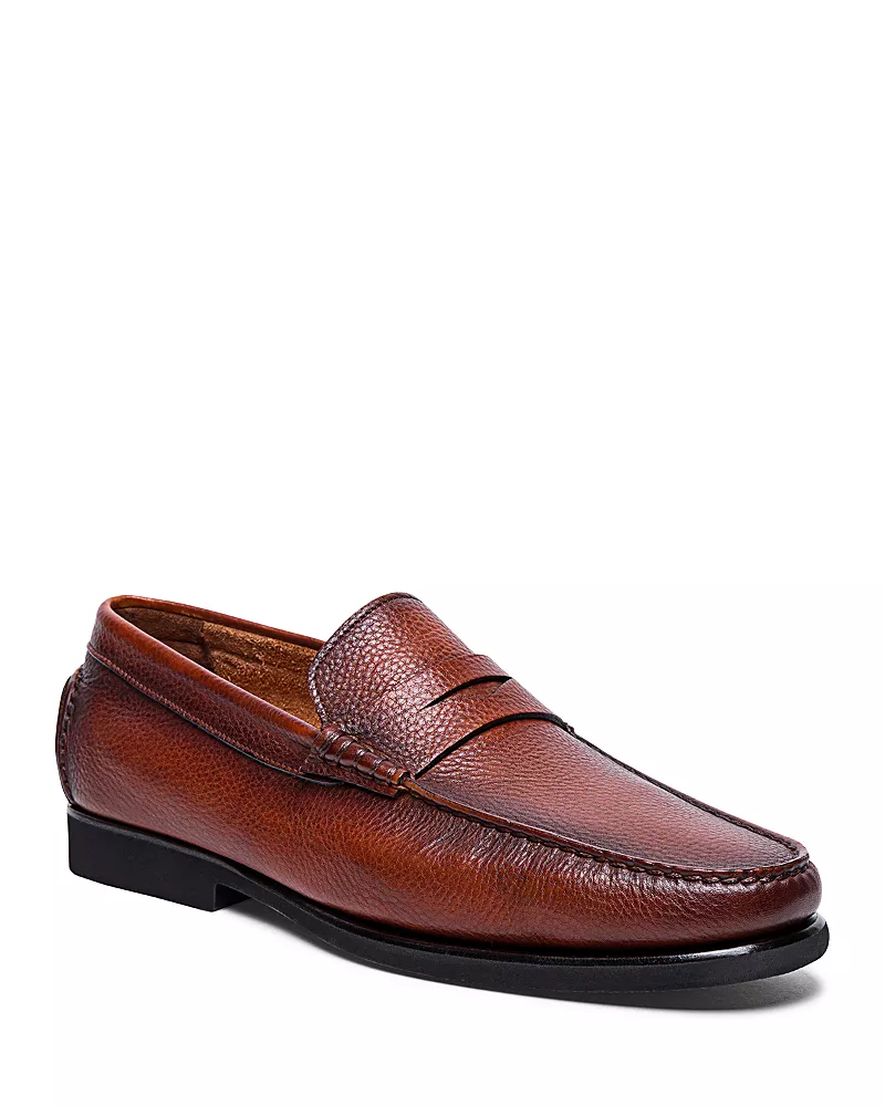 Santoni Positano Penny Loafers