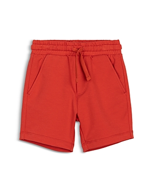 Miles The Label Boys' Drawstring Knit Shorts - Little Kid In Red