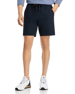 Shop Rhone Pursuit 7 Drawstring Shorts In Black