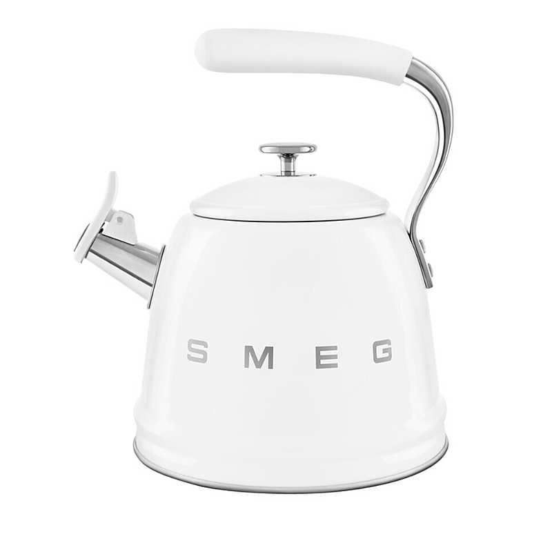 Smeg Whistling Kettle Cklw2001 In White