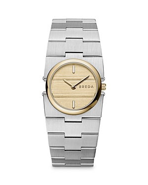 Shop Breda Sync Watch, 25mm In Gold/silver
