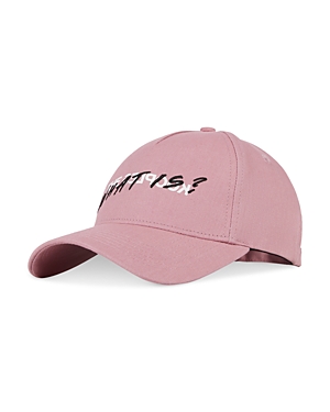 Shop The Kooples Casquette Baseball Cap In Pink