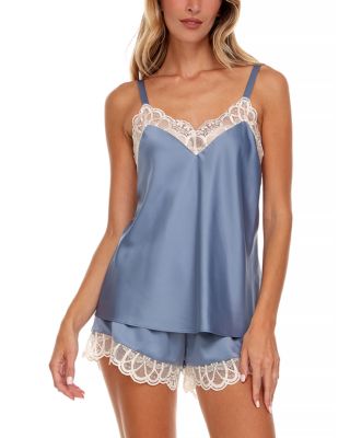 Gabby Satin Cami Short Set