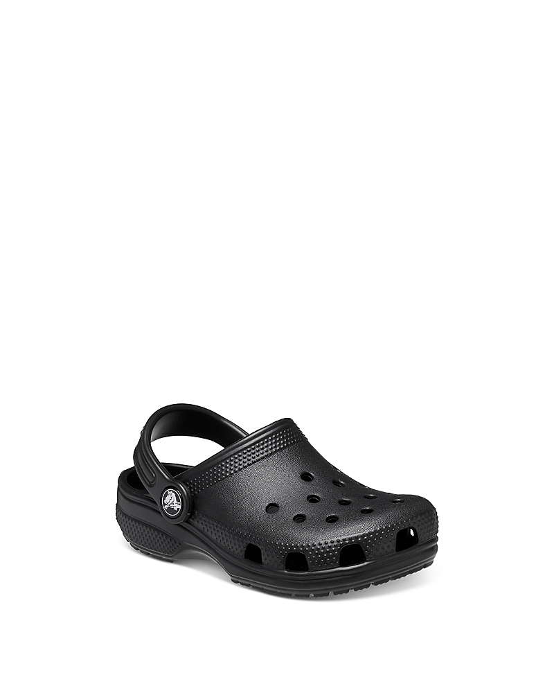 Crocs Big Kids Classic Clog Sandals From Finish Line In Black