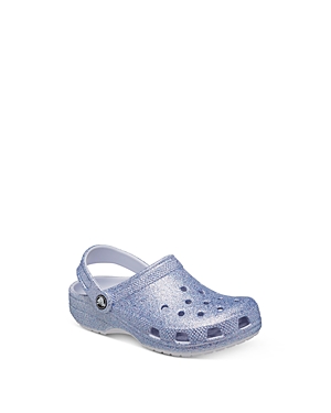 Crocs Unisex Classic Glitter Clogs - Toddler In Frosted Glitter