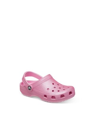 CROCS UNISEX CLASSIC GLITTER CLOGS - TODDLER