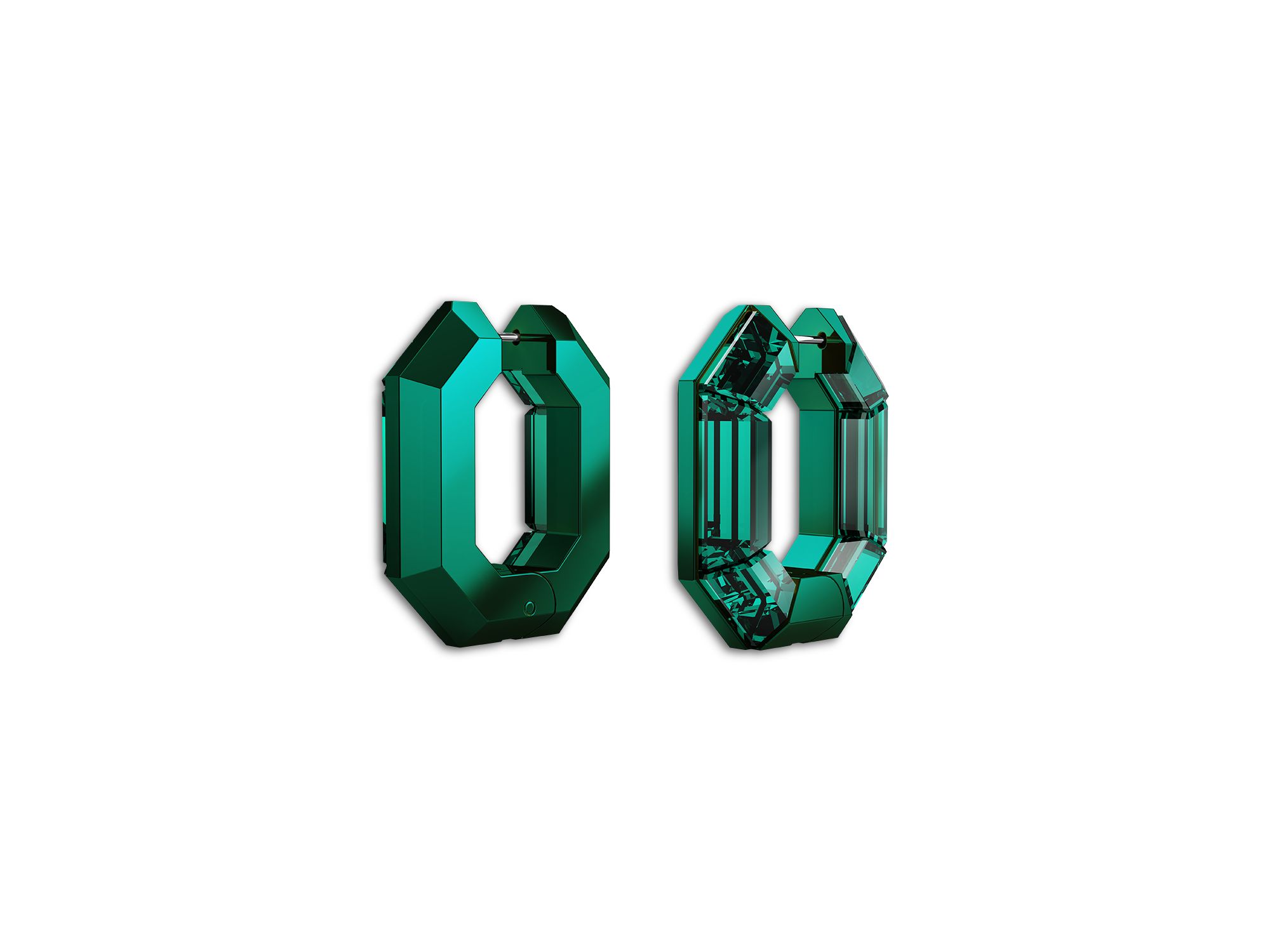 Lucent Crystal Statement Earrings — Image 4
