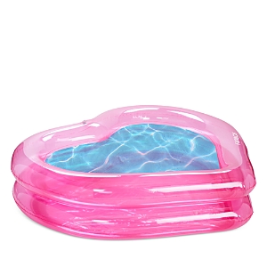 Funboy Clear Pink Heart Inflatable Pool
