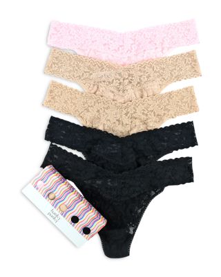 Hanky Panky - Original-Rise Thongs, Set of 5