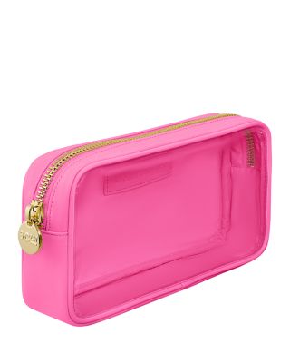 Clear Front Small Nylon Pouch 