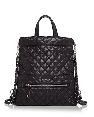 Shop Mz Wallace Crosby Audrey Backpack In Black