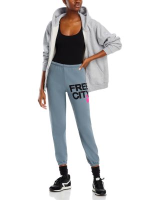 FREE CITY Cotton Logo Sweatpants