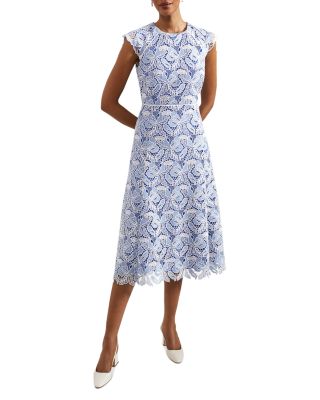 Phoebe Lace Midi Dress