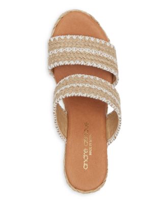 Women's Nolita Woven Espadrille Wedge Slide Sandals