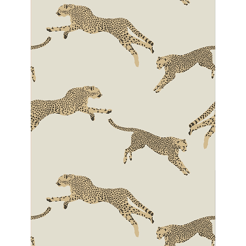 Scalamandre Leaping Cheetah Wallcovering