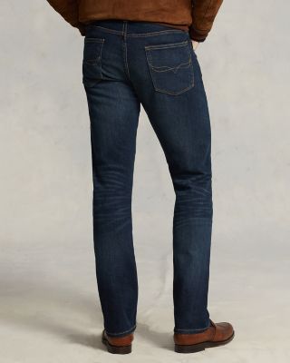 Varick Slim Straight Jeans in Blue