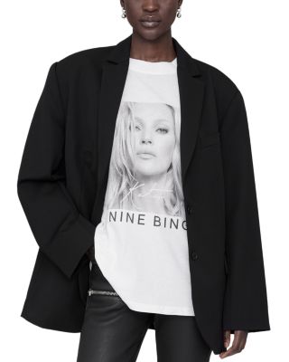 ANINE BING アニービング　KATE MOSSケイトモスTシャツ Kate Moss Stars in the Latest Anine Bing X Terry O'Neill