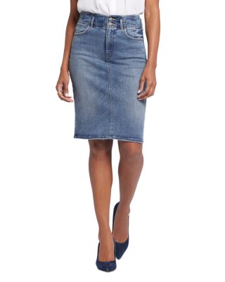 NYDJ - High Rise Hollywood Denim Skirt