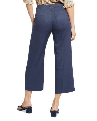 Wide Leg Cropped Pants