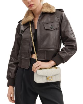 Quilted Tabby Shoulder Bag 20 With Chain