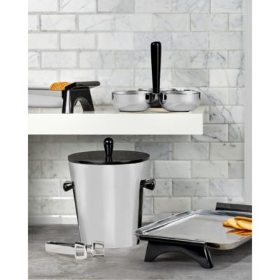 Circa Ice Bucket with Tongs
