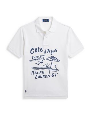 Ralph Lauren - Boys' Embroidered Cotton Mesh Polo Shirt - Big Kid